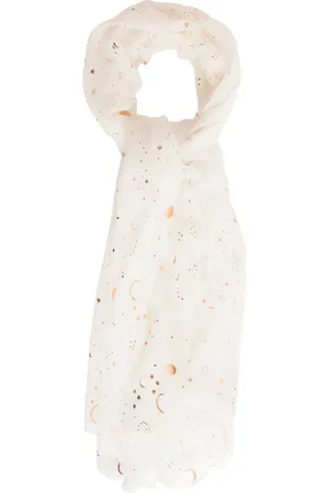 Bloom & Bay Celestia Metallic Print Scarf