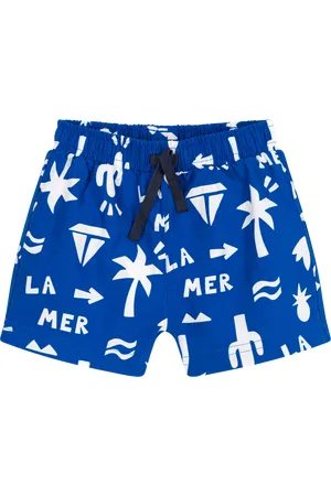 Petit Bateau Baby Beach Print Swim Shorts