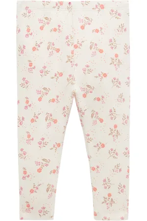 Purebaby Baby Floral Rib Leggings