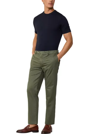 Hackett Cotton Blend Classic Fit Sanderson Chinos