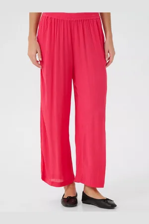 Kaffe Dacia Cropped Wide Leg Trousers