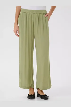 Kaffe Milia Cropped Relaxed Fit Trousers