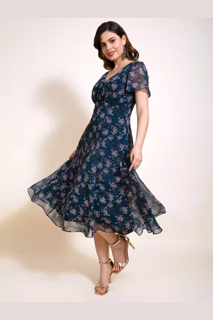 Alie Street Miranda Floral Chiffon Dress