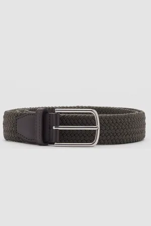MANGO Braided Woven Belt