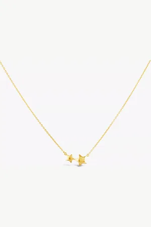 Dinny Hall Bijou Double Star Pendant Necklace