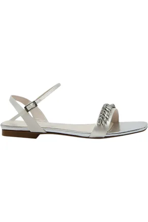 Rainbow Club Freya Flat Sparkly Wedding Sandals