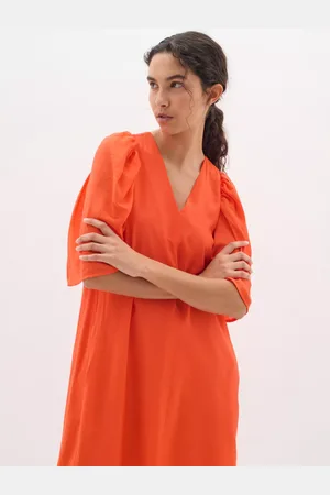 INWEAR Jallie Flutter Sleeve Dress