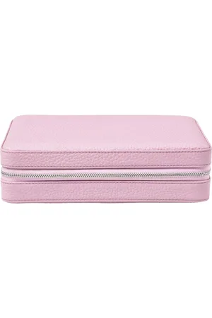 ASPINAL OF LONDON Large Pebble Leather Jewellery Case