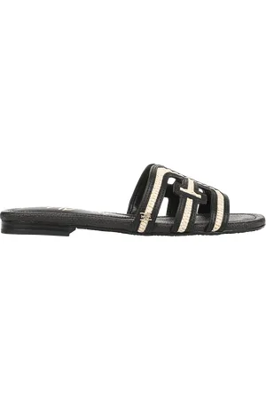 Sam Edelman Bay Contrast Woven Sliders