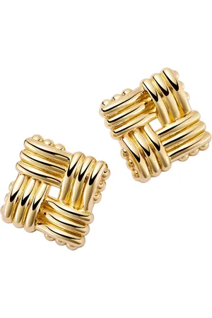 Daisy London Daisy x Polly Sayer Lattice Stud Earrings