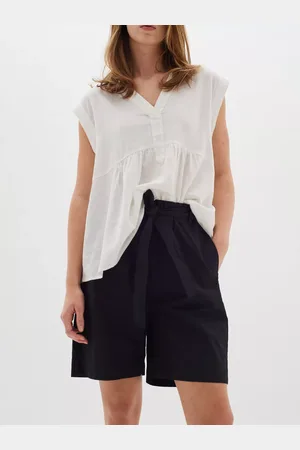 INWEAR Elina Belted Waist Shorts