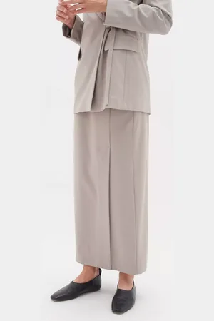 INWEAR ZaiI Split Front Maxi Pencil Skirt