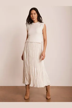 mint&berry Knit Tabard Layered Dress
