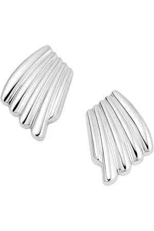 Daisy London Daisy x Polly Sayer Oversized Wave Stud Earrings