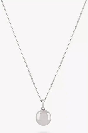 Dinny Hall Button Locket With Heart Charm Pendant Necklace