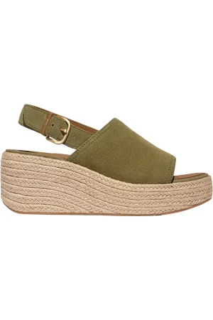 FitFlop Suede Wedge Platform Espadrilles