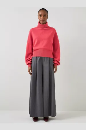 L.K. Bennett Isla Merino Wool Roll Neck Jumper
