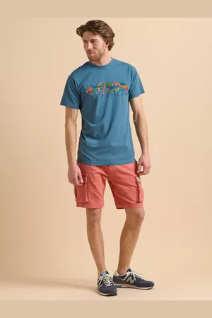 Brakeburn Cotton Regular Fit Short Sleeve Peleton Graphic T-Shirt