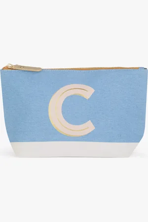 John Lewis Alphabet Cotton Makeup Bag