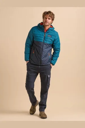 Brakeburn Lightweight Dual-Colour Puffa Jacket