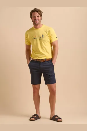 Brakeburn Cotton Regular Fit South Coast Surf Graphic T-Shirt