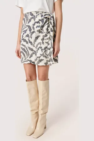 Soaked in Luxury Shirley Leaves Mini Skirt