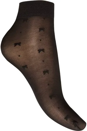 Charnos Bow and Spot Anklet Socks