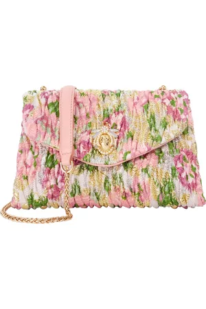 Dune Darling Fabric Quilted Floral Cross Body Bag