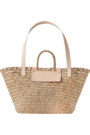 By Malina Willow Straw Tote Bag