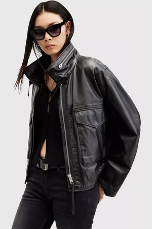 AllSaints Clay Leather Jacket