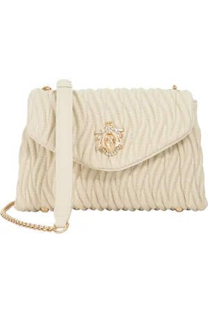 Dune Darling Leather Quilted Cross Body Bag
