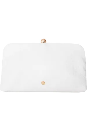 By Malina Bride Leather Clutch Bag