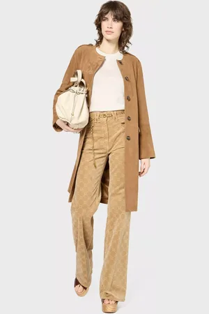 Gerard Darel Rosita Pure Suede Coat