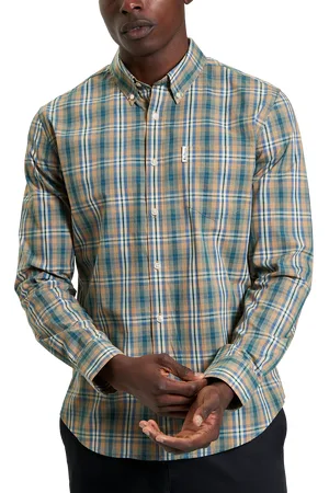 Ben Sherman Organic Cotton Regular Fit Tartan Check Shirt