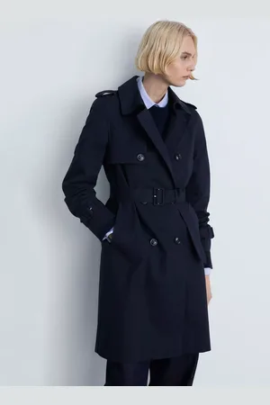MANGO Polana Belted Trench Coat