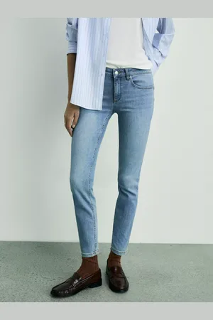 MANGO Low Rise Push Up Skinny Jeans