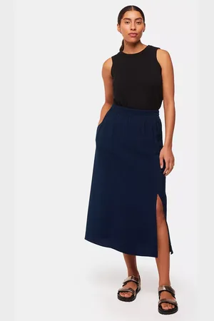 Whistles Eva Elasticated Waist Skirt