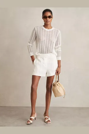 Reiss Fawn Linen Shorts