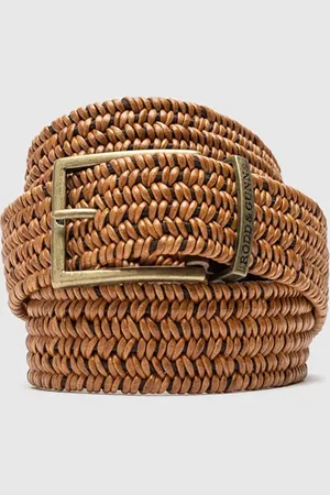 Rodd & Gunn Shore Woven Leather Blend Belt