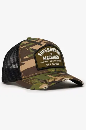 Superdry Dirt Road Camouflage Trucker Baseball Cap