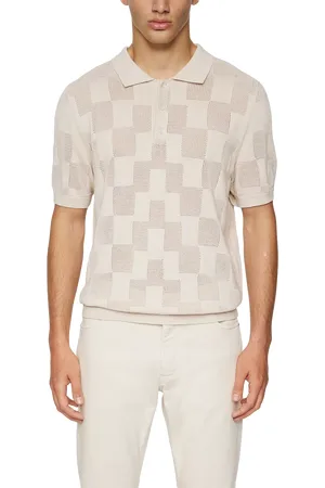 J Lindeberg Reymond Short Sleeve Stacked Bridge Polo Shirt