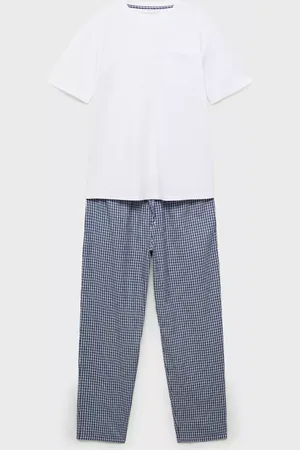 MANGO Ancla Check Regular Fit Pyjamas