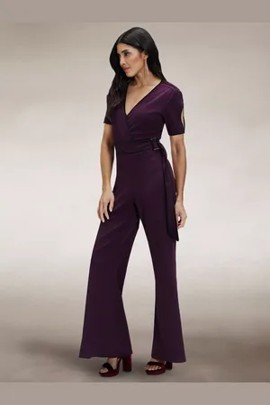 HotSquash Contrast Piping Detail Jumpsuit