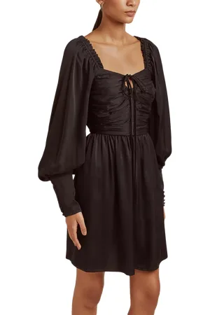 By Malina Gigi Square Neck Mini Dress