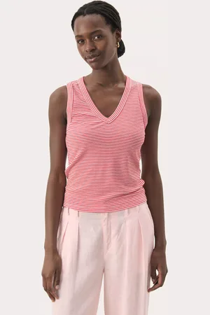 Part Two Nikkia Stripe Vest Top