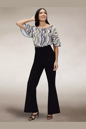 HotSquash Drop Shoulder Wavy Jumpsuit