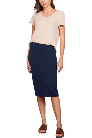 CELTIC & CO. Melanie Pencil Midi Skirt