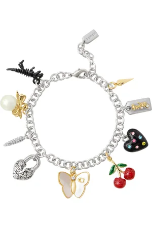 Coach Mixed Motif Charm Bracelet