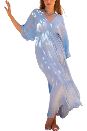 South Beach Kimono Maxi Dress