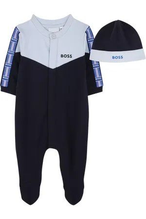 HUGO BOSS Baby Sleepsuit and Hat Set